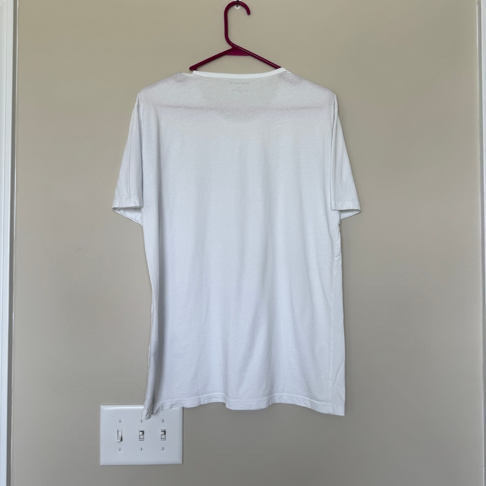 Emporio Armani Underwear Men White Cotton Crew Neck T-Shirt XL